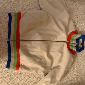 Retro style bomber jacket